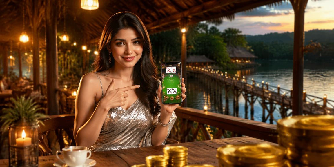 Betting on mobile in Sylhet next to a green field