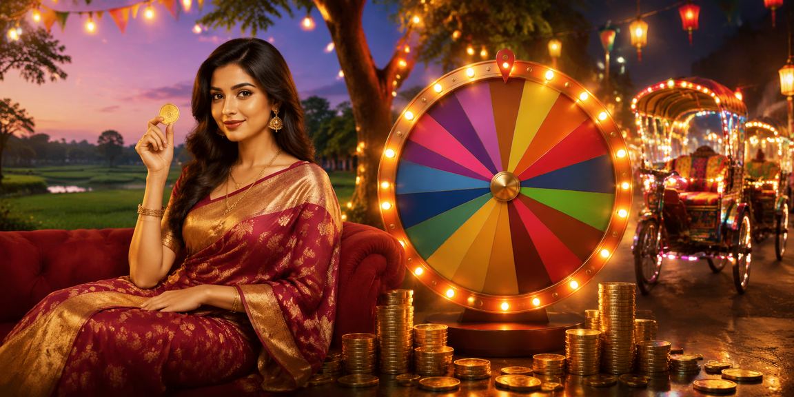 ঢাকার রাতের বাজারে ggbet লাকি ড্র প্রোমোশন উপভোগ করছেন একজন বিজয়ী ব্যবহারকারী